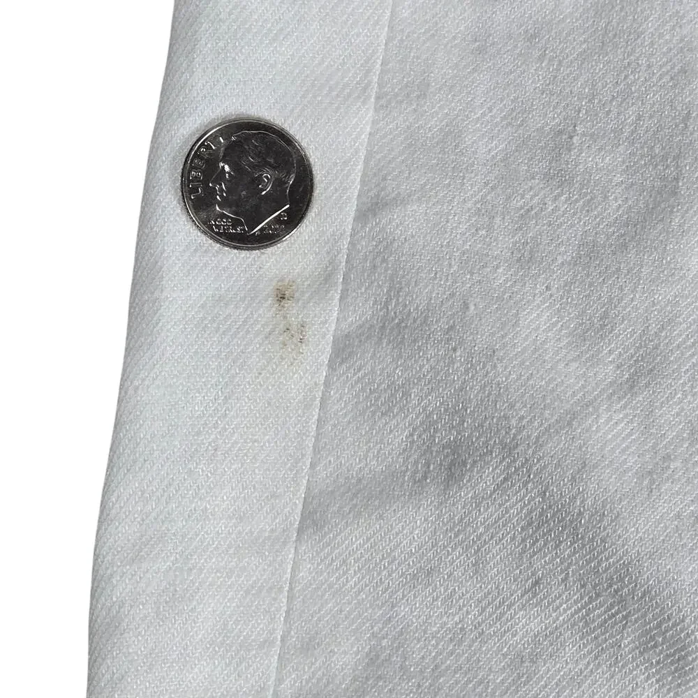J.‎ Crew Kate straight-leg pant in stretch linen blend White 2 BF407